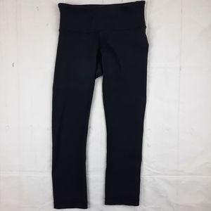 LULULEMON Capri Crop Legging Tights Black Sz 2